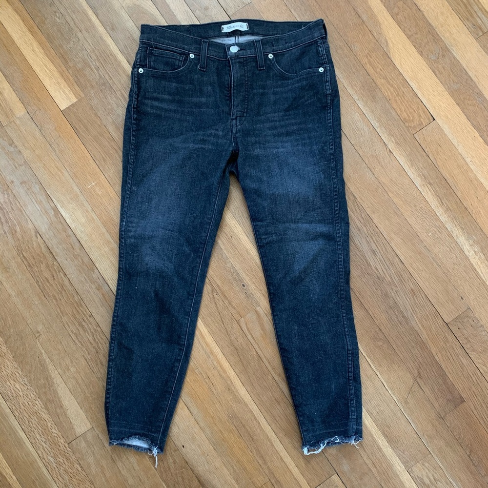 MADEWELL HIGH RISE SKINNY JEANS